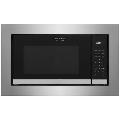 Frigidaire Gallery 25 in. 2.2 cu.ft Built-In Microwave with 10 Power Levels & Sensor Cooking Controls - Stainless Steel