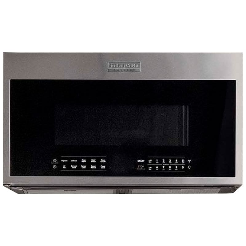 Frigidaire Gallery 30 in. 1.9 cu. ft. Over-the-Range Microwave with Air Fry, 9 Power Levels, 400 CFM & Sensor Cooking Controls - Stainless Steel