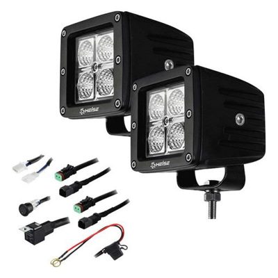 Heise 3" 4-LED Cube Style LED Lights with Switch Kit