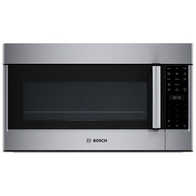 Bosch 800 Series 30 in. 1.9 cu. ft. Over-the-Range Microwave with 10 Power Levels, 385 CFM & Sensor Cooking Controls - Stainless Steel