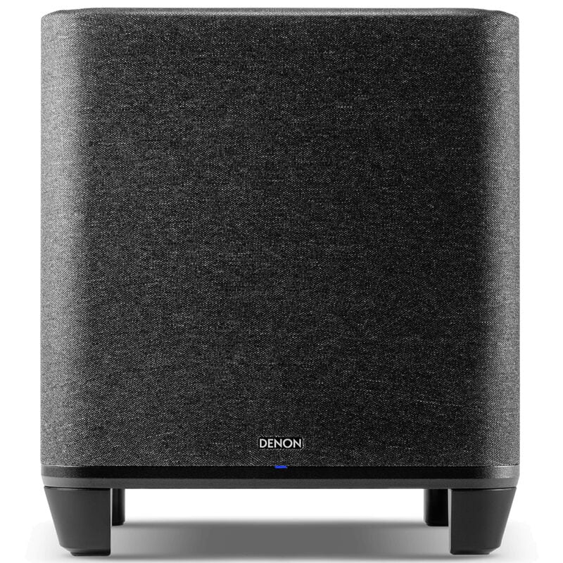 Denon Home Subwoofer with Built-In HEOS - Black