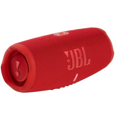 JBL Charge 5 Portable Bluetooth Waterproof Speaker - Red