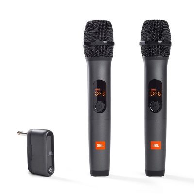 JBL Wireless Microphone Set - Black