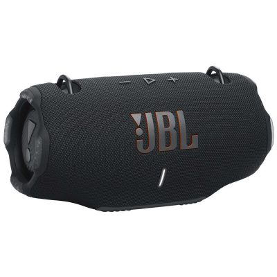 JBL Xtreme 4 Portable Waterproof Speaker with Massive JBL Pro Sound & Convenient Shoulder Strap - Black