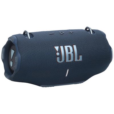 JBL Xtreme 4 Portable Waterproof Speaker with Massive JBL Pro Sound & Convenient Shoulder Strap - Blue