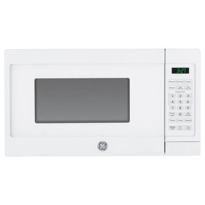 GE 17 in. 0.7 cu.ft Countertop Microwave with 10 Power Levels - White