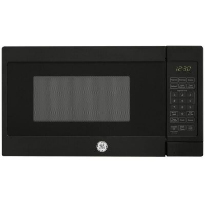 GE 17 in. 0.7 cu. ft. Countertop Microwave with 10 Power Levels - Black