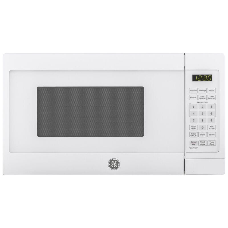 GE 17 in. 0.7 cu. ft. Countertop Microwave with 10 Power Levels - White