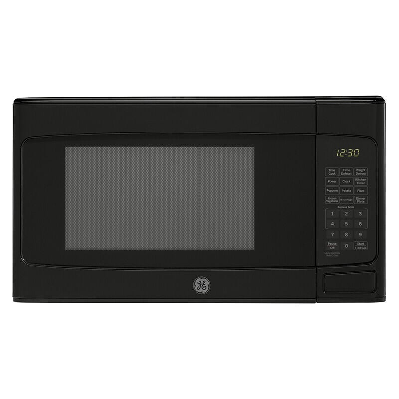 GE 20 in. 1.1 cu.ft Countertop Microwave with 10 Power Levels - Black