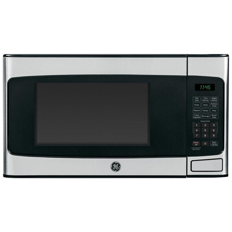 GE 20 in. 1.1 cu.ft Countertop Microwave with 10 Power Levels - Stainless Steel