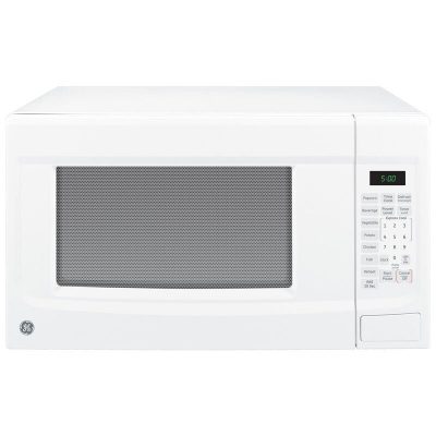 GE 22 in. 1.4 cu.ft Countertop Microwave with 10 Power Levels & Sensor Cooking Controls - White