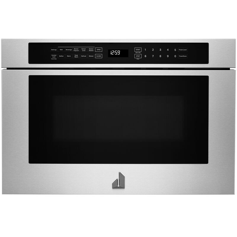 JennAir Rise 24 in. 1.2 cu.ft Microwave Drawer with 11 Power Levels & Sensor Cooking Controls - Stainless Steel