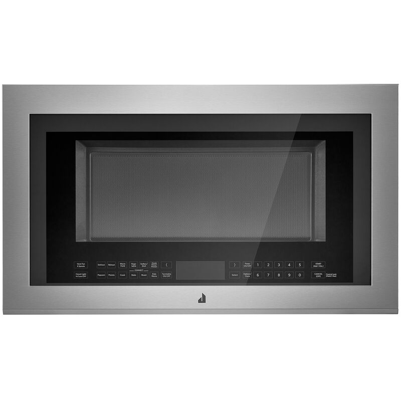 JennAir Euro-Style Series 30" 1.9 Cu. Ft. Over-the-Range Microwave with 10 Power Levels, 400 CFM & Sensor Cooking Controls - Stainless Steel