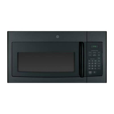 GE 30" 1.6 Cu. Ft. Over-the-Range Microwave with 10 Power Levels & 300 CFM - Black
