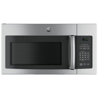 GE 30" 1.6 Cu. Ft. Over-the-Range Microwave with 10 Power Levels & 300 CFM - Stainless Steel