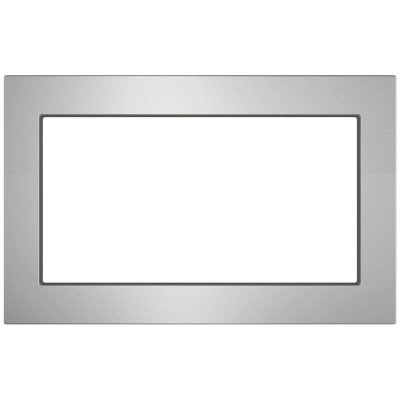 GE Built-In Trim Kit for Microwaves (Over the Range) - Stainless Steel