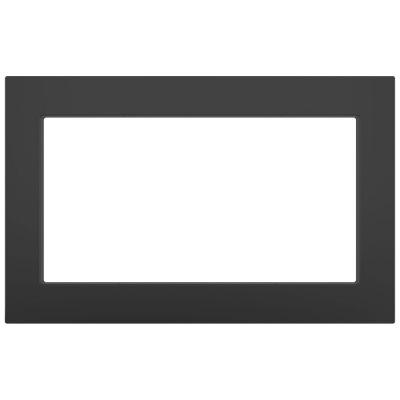 GE 30 in. Built-In Trim Kit for Over the Range Microwaves - Black