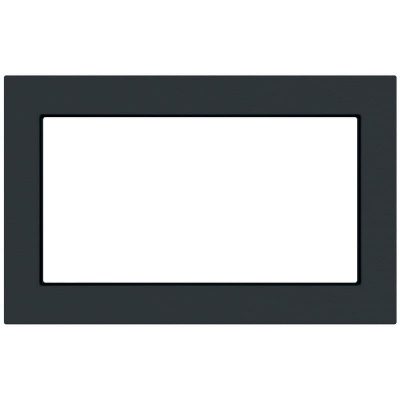 GE 30 in. Built-In Trim Kit for Microwaves (Over the Range) - Black Slate