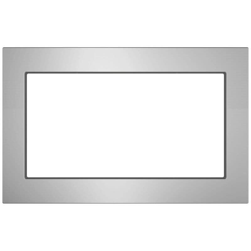 GE 30 in. Built-In Trim Kit for Microwaves (Over the Range) - Stainless Steel