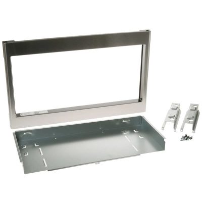GE 27 in. Trim Kit for Built-In Microwaves - Stainless Steel