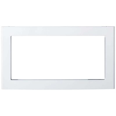 GE Optional 30 in. Built-In Trim Kit for Microwaves (Counter Top) - White