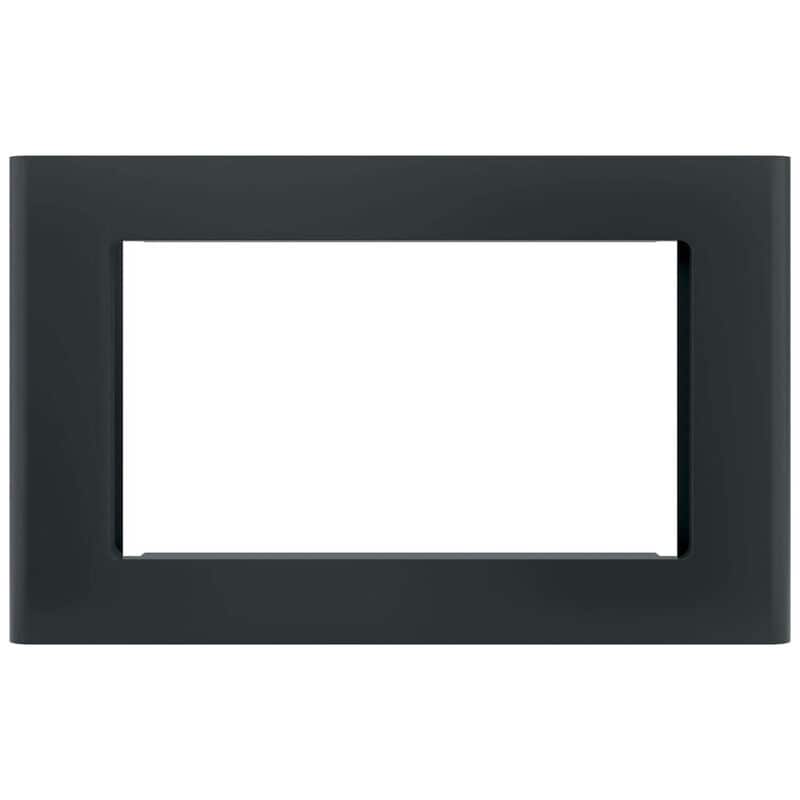 GE Optional 27 in. Built-In Trim Kit for Microwaves (Counter Top) - Black