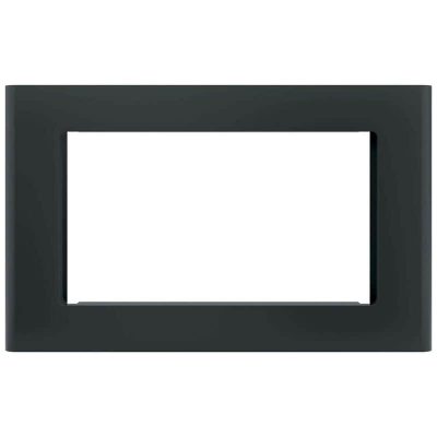 GE Optional 30 in. Built-In Trim Kit for Microwaves (Counter Top) - Black