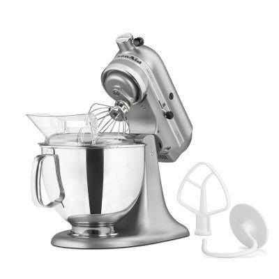 KitchenAid Artisan 10-Speed 5-Quart Tilt-Head Electric Stand Mixer - Contour Silver