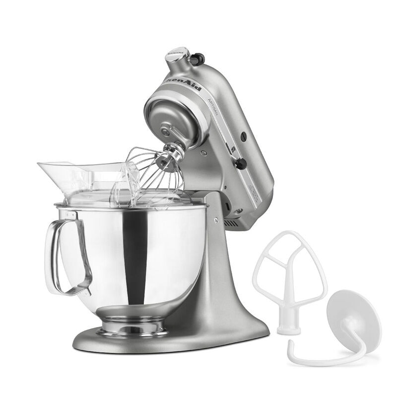 KitchenAid Artisan 10-Speed 5-Quart Tilt-Head Electric Stand Mixer - Contour Silver