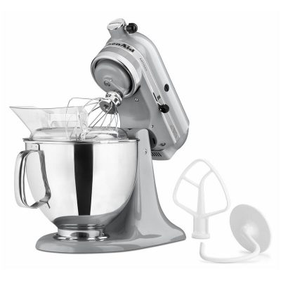 KitchenAid Artisan 10-Speed 5-Quart Tilt-Head Electric Stand Mixer - Metallic Chrome