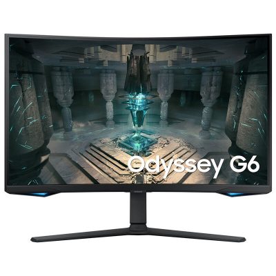 Samsung - 32" Odyssey G65B QHD 240Hz 1ms(GtG) HDR600 Gaming Hub 1000R Curved Gaming Monitor - Black