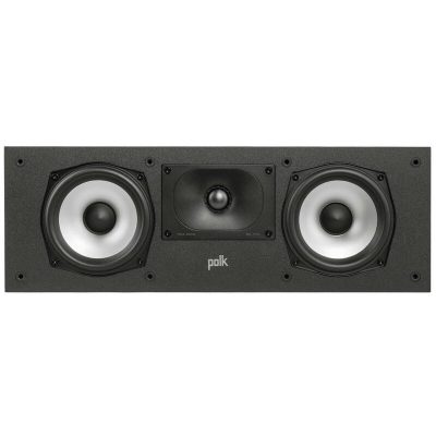 Polk Monitor XT30 High Resolution Center Channel Speaker - Black