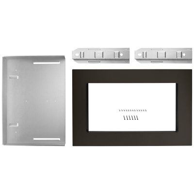 KitchenAid 30 in. Trim Kit for Microwaves - Black Stainless Steel