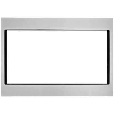 Whirlpool 27 in. Trim Kit for Countertop Microwaves - Stainless Steel