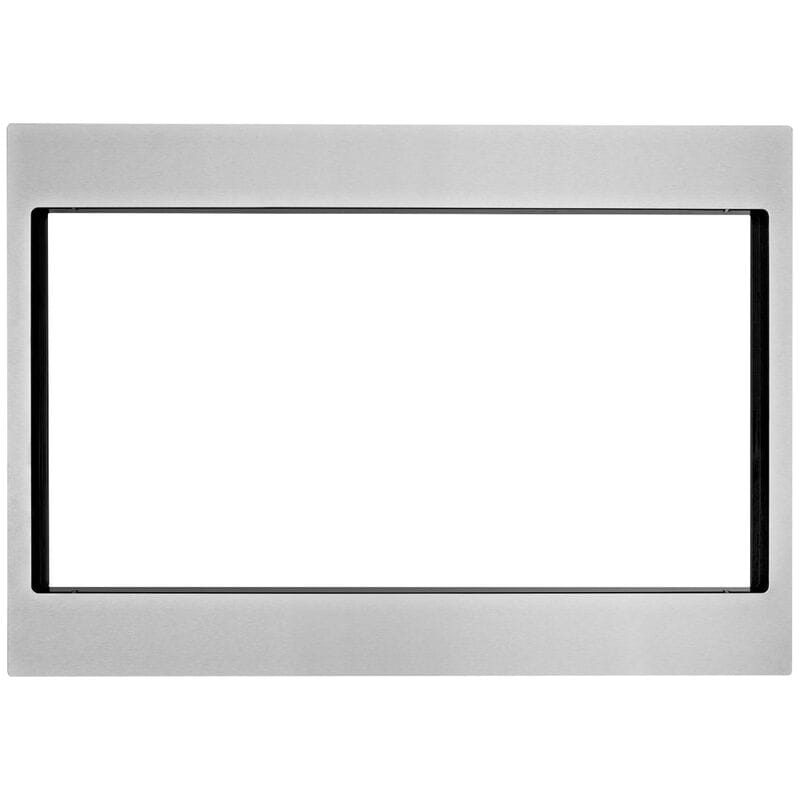 Whirlpool 27 in. Trim Kit for Countertop Microwaves - Stainless Steel