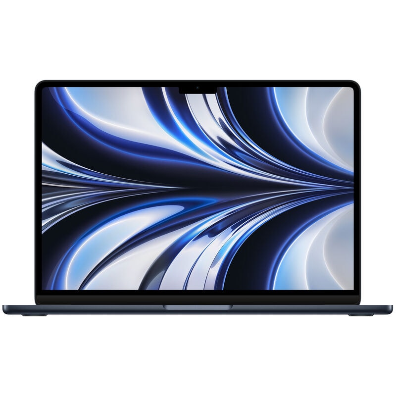 Apple MacBook Air 13.6" Retina Display,(Mid 2022) Apple M2, 8GB RAM, 256GB SSD, 8-core GPU, MacOS - Midnight