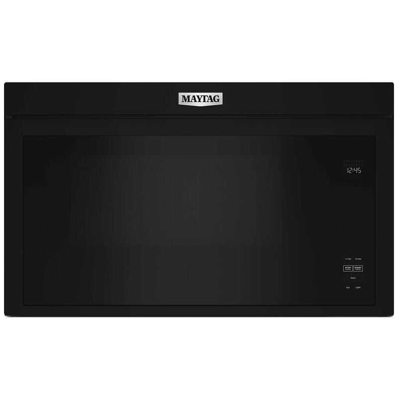 Maytag 30 in. 1.1 cu. ft. Over-the-Range Microwave with 10 Power Levels, 300 CFM & Sensor Cooking Controls - Black