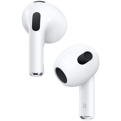 Apple - AirPods (3rd generation) with Lightning Charging Case - White