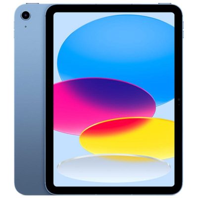 Apple iPad (10th Generation): with A14 Bionic chip, 10.9-inch Liquid Retina Display, 64GB, Wi-Fi 6, 12MP front/12MP Back Camera, Touch ID, All-Day Battery Life – Blue