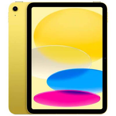 Apple 10.9" iPad (2022, Gen 10), Wi-Fi, 64GB, Yellow