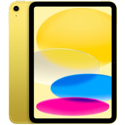 Apple 10.9" iPad (2022, Gen 10), Wi-Fi+Cellular, 64GB, Yellow