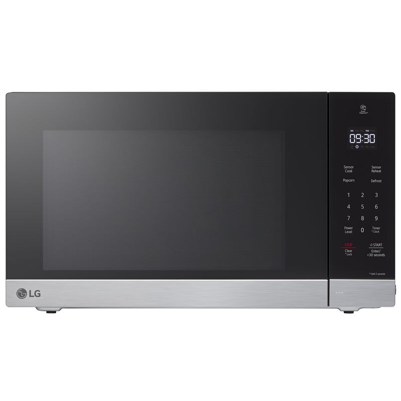 LG 21 in. 1.5 cu. ft. Countertop Microwave with 10 Power Levels & Sensor Cooking Controls - Stainless Steel
