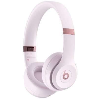 Beats Solo4 Wireless Headphones - On-Ear Wireless Headphones - Cloud Pink