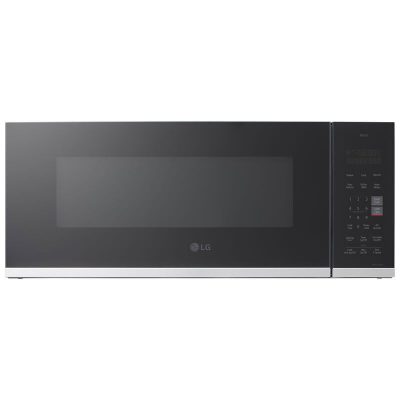 LG 30 in. 1.3 cu. ft. Over-the-Range Smart Microwave with 10 Power Levels & 400 CFM - PrintProof Stainless Steel