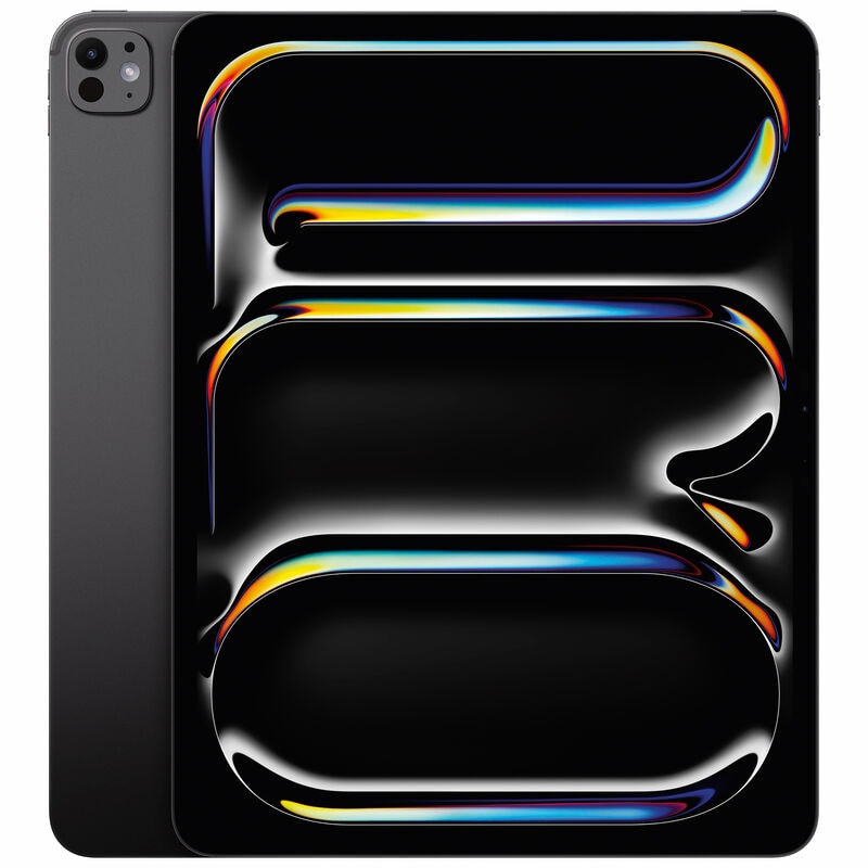 Apple - 13-inch iPad Pro (Latest Model) M4 chip Wi-Fi 256GB with OLED - Space Black