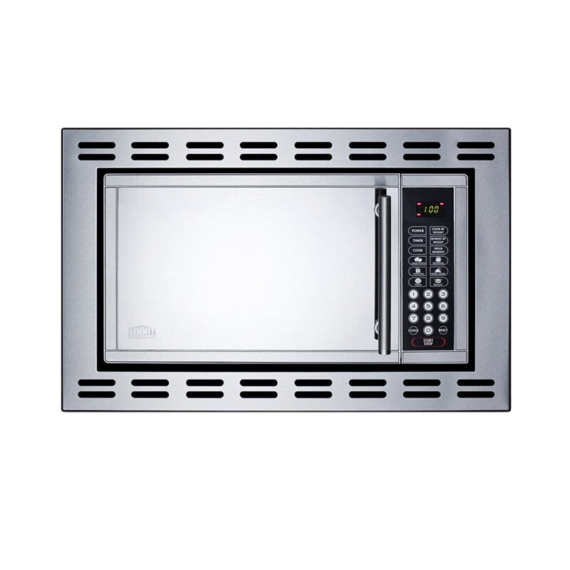 Summit 23" 0.9 Cu. Ft. Built-In Microwave with 11 Power Levels - Stainless Steel