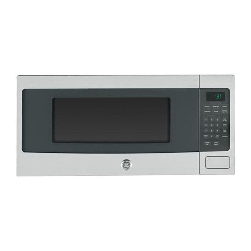 GE Profile 24 in. 1.1 cu.ft Countertop Microwave with 10 Power Levels & Sensor Cooking Controls - Stainless Steel