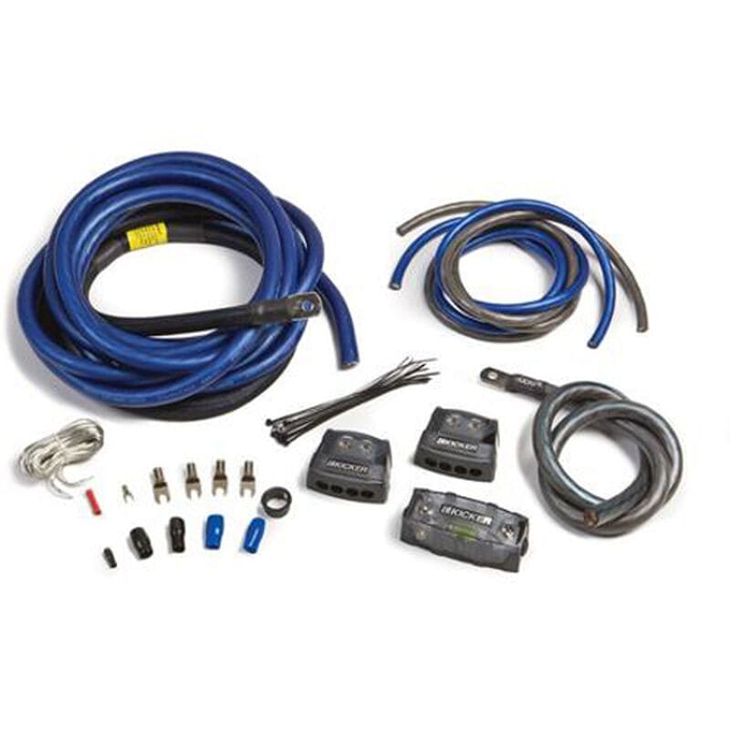 Kicker 1/0 Gauge Dual Amplifier Power Wiring Kit