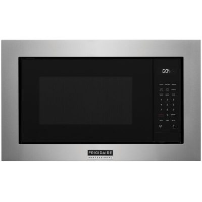 Frigidaire Professional 24 in. 2.2 cu.ft Built-In Microwave with 10 Power Levels & Sensor Cooking Controls - Stainless Steel