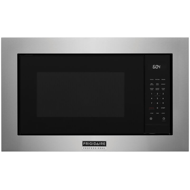 Frigidaire Professional 24 in. 2.2 cu.ft Built-In Microwave with 10 Power Levels & Sensor Cooking Controls - Stainless Steel